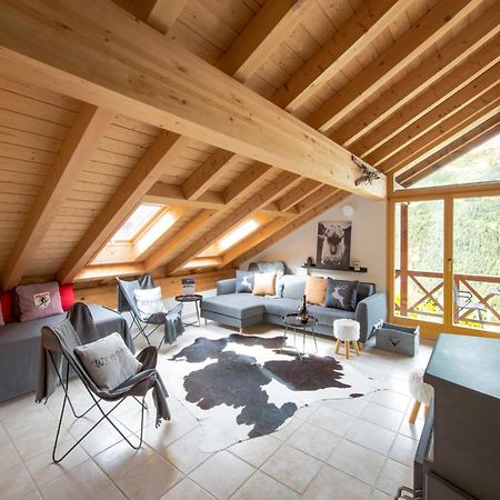 Chalet Rose Penthouse Wengen Bagian luar foto