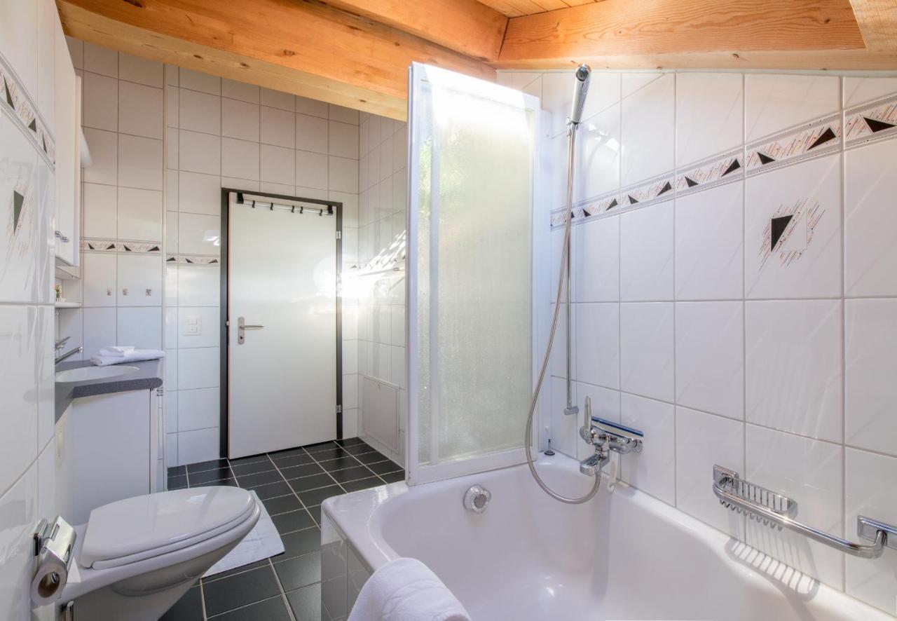 Chalet Rose Penthouse Wengen Bagian luar foto